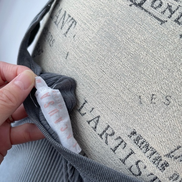 Lacausa grey tank top - Picture 6 of 7